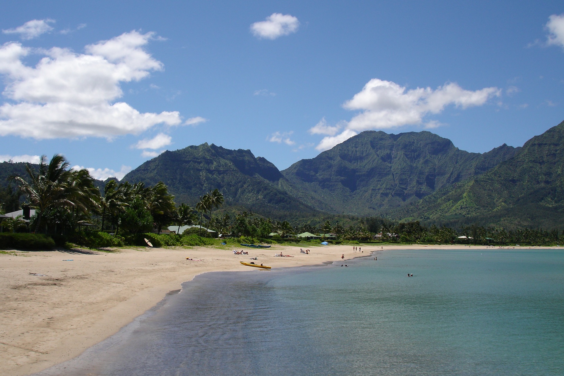 Quick access to the beach from our Kauai luxury house rentals.