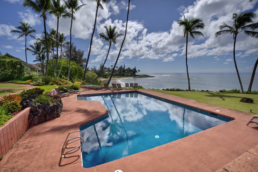 kauai rental with a pool