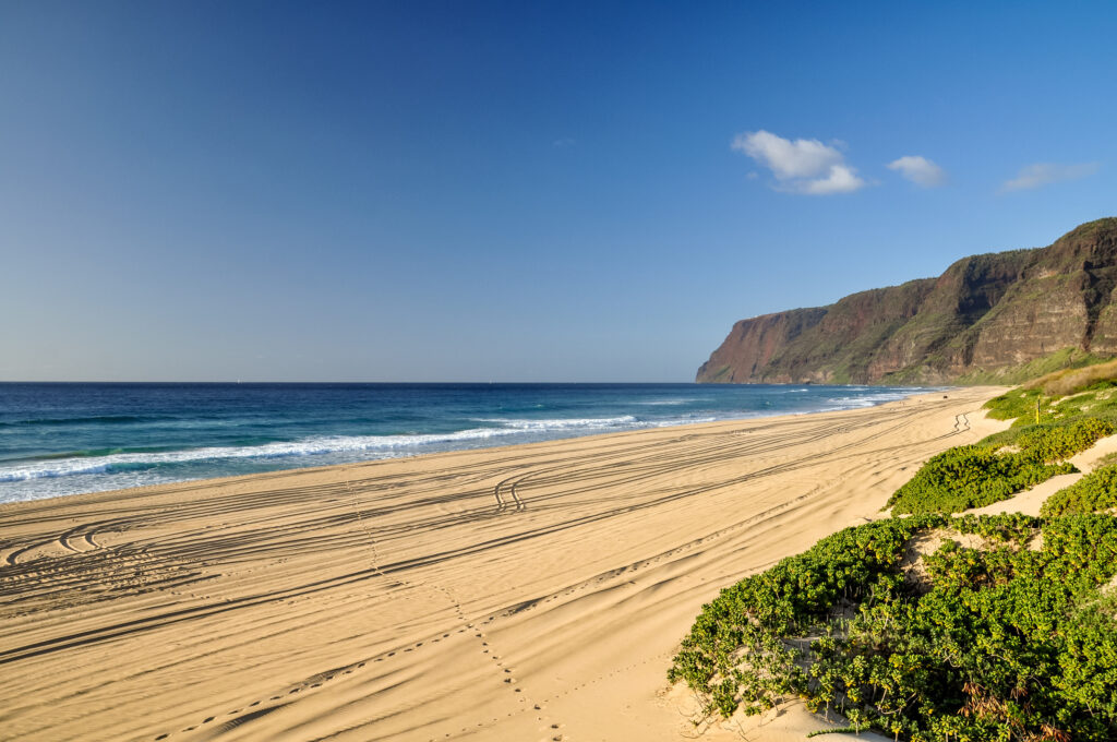 Polihale state park in Kauai