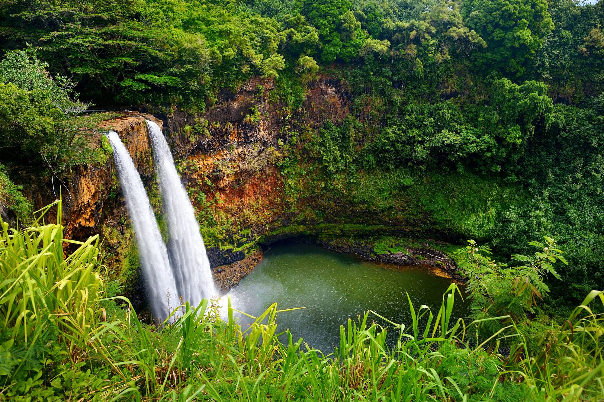 Waterfalls on Kauai