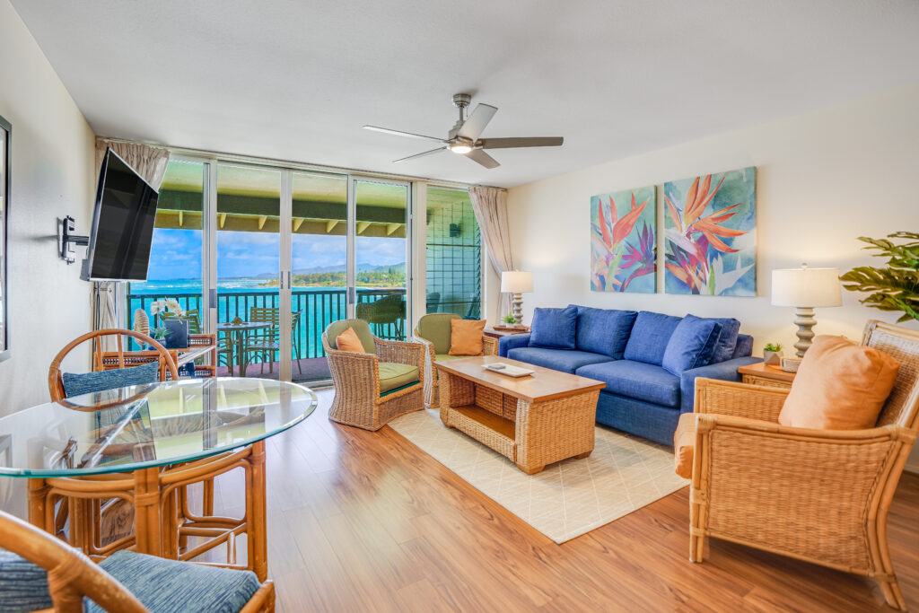 beachfront vacation rental in Kauai, Hawaii