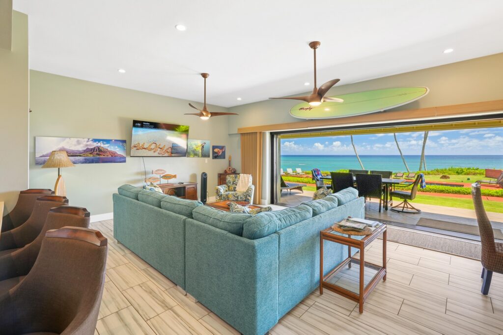 our Vacation Rentals in Kauai, Hawaii on the Beachfront